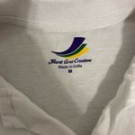 Mardi Gras Shirt White Size M Photo 1