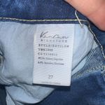 Kancan 27 Mom fit distressed high rise denim shorts Blue Photo 3