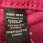 White House | Black Market Women's Pink Velvet Skinny Ankle Pants Size 8 Photo 10