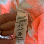 Sundry Neon Tie Dye Terry Shorts Size 1 Small Photo 2