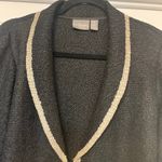 Chico's Chico’s Traveler Collection Black And Tan Textured Jacket‎ Size 1 (Medium/8) Photo 2