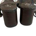 Free People  High Heel Sandals Square Toe Jelly Ankle Straps Size 40 Women's 9.5 Photo 6