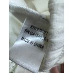 Joh Women's White Wide Leg Pants Pearl Button Trim Pockets Elastic Waist Size L Size L Photo 6