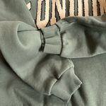 NWOT Miou Muse London Pullover Sweatshirt‎ Sz L Green Size L Photo 9