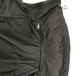 Cole Haan Packable Raincoat Women XS Black Hooded Drawstring Feminine Whimsygoth Photo 8