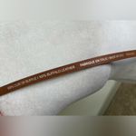 American Vintage  Brown Leather Belt Minimalist Design prong closure Photo 7