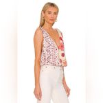 Free People NWT  Tied To You Tank Top Tropical Combo Print Size Small Photo 2