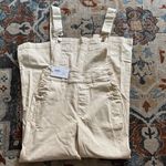 We Wore What  Women's Beige Denim Overalls Photo 1