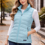 Patagonia  Womens Down Sweater Vest Medium Light Blue Puffer Photo 0