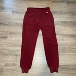 FIGS Women's size XS Zamora Jogger Pants Rafaela Top Burgundy Scrub Set Photo 3