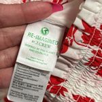 J.Crew  re-imagined NWOT Ruffle Smocked Waist Skirt & top floral set size LARGE Photo 4