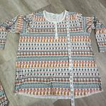 Roller Rabbit  Bands Weave Pajama PJ Set in Woodland Animals Size Large Photo 6