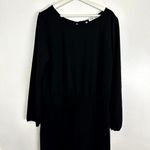 NIKKI LUND Joy Long Sleeve Jumpsuit in Black Size X Photo 5