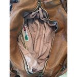 Errelleventidue Leather Large Hobo Purse Crossbody Slouchy Streetwear Bag Italy Brown Photo 9