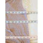 Banana Republic Knit Top XS Crochet Eyelet Linen Blend Lace Embroidered Wrap Photo 11