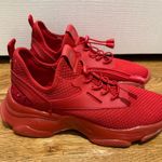 Steve Madden  Women's Myles
NY90 Red Sneaker Size 9 Photo 0