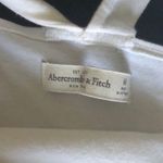 Abercrombie & Fitch Fitted White Cropped Top Photo 7