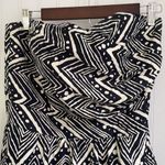 The Limited  strapless fit and flare‎ dress black and cream lined zipper size 8 Photo 1