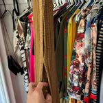 H:ours gretna cut out crochet tan sundial nude beach pants cover up M Photo 8