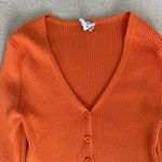 Princess Polly  Orange Courtney Flare Sleeve Cardigan Photo 5