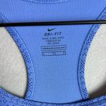 Nike  Dri-Fit Women’s Racerback Sports Bra Blue Printed size XL Photo 2