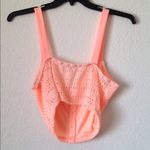 Charlotte Russe FINAL MARKDOWN  peach crop top (XL) Photo 5