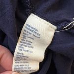 American Eagle  Outfitters Dark Blue Fancy Lace Tank Top Ruffle Bottom Medium Photo 5