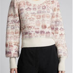 Love Shack Fancy  | Heirloom Jacquard Kirsten Wool & Alpaca-Blend Pullover | S‎ Photo 0