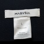 NWOT! MARYSIA Mott Maillot Black Swimsuit Bodysuit Scalloped Edge Backless Size Large Photo 5