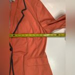 Ellen Tracy  Coral Blazer with Black Trim Photo 2