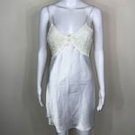 Val Mode‎ Vintage Lingerie Slip and Robe Set White Size M Photo 15