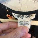 Gypsy  Love ruffle colorful floral cottagecore baby doll top size Large boho chic Photo 3