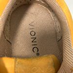Vionic  Nana Satin Sneakers Yellow Size 8 Photo 7