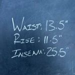 Mustard Yellow w/ Aztec Graphic Embroidery The Cottage Pilcro Anthropologie Pant Size XS Photo 6