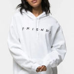 Friends white hoodie size small Photo 0