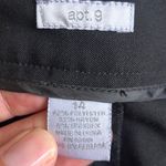 Apt. 9 🦋  Black Dress Pants Straight-Leg Office Business Casual Formal 14 Photo 1
