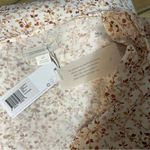 Outerknown  Juniper Floral Print V-Neck Short Sleeve Mini Dress Size Small New Photo 6