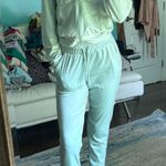 Refuge mint green velvet set Photo 1