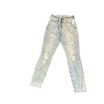 PacSun  High Rise Jegging Jeans Distressed Light Wash Size‎ 28 Photo 1