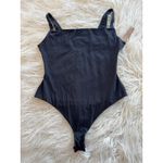 SKIMS Fits Everybody Square Neck Bodysuit Onyx Size Large Photo 3