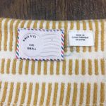Anthropologie Postmark Mustard Yellow Striped Flared Sleeve Top Photo 3