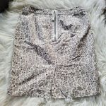 Loft Ann Taylor  Tan Cheetah Print Pencil Skirt Size 6 Photo 3