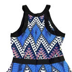 Yumi Kim 100% Silk Dress Abstract Geometric Colorful Mini A-Line Size XS Women's Photo 8