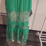 Ramy Brook  Aviana Lace Coverup Maxi Dress Size S Palm Green Photo 6