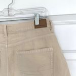 American Eagle  High Waisted Tan/ Cream jean shorts 12 Photo 4