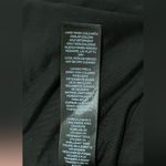 White House | Black Market Black Peplum Top with Beaded Collar Sz 10 Photo 5