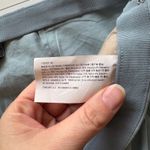 Theory Women's Light Blue Trousers Pants Size 8 Stretch Cropped Casual Photo 5