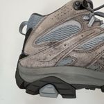 Merrell Women's  Moab 3 Mid WP Altitude Bleu Blue 9W Hiking Shoes Boot Photo 11