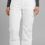 Burton  Dryride Cargo Snow Pants Medium Women White Insulated Ski Snowboard Photo 0
