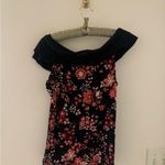 vintage “suzie in the city” floral off the shoulder tank blouse size M Size M Photo 3